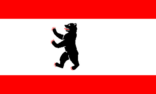 Bandeira Berlim Ocidental (Berlim Ocidental)