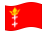 Gdansk (Cidade Livre de Gdansk)-Bandeira ondulante