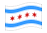 Chicago-Bandeira ondulante