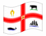Melbourne-Bandeira ondulante