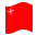 Schwyz-Bandeira ondulante