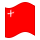 Schwyz-Bandeira ondulante