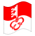 Obwalden-Bandeira ondulante