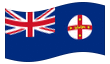 Bandeira animada Nova Gales do Sul (Nova Gales do Sul)