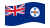 Queensland-Bandeira ondulante