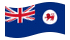 Tasmânia-Bandeira ondulante