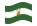 Andaluzia-Bandeira ondulante