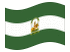 Andaluzia-Bandeira ondulante