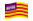 Ilhas Baleares-Bandeira ondulante