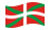 País Basco-Bandeira ondulante