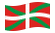 País Basco-Bandeira ondulante