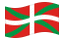 País Basco-Bandeira ondulante