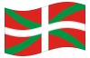 Bandeira animada País Basco