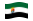 Extremadura-Bandeira ondulante