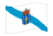 Galiza-Bandeira ondulante