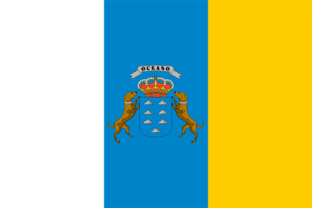 Bandeira Ilhas Canárias
