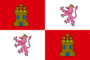 Gráficos de bandeira Castela-Leão