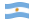 Argentina-Bandeira ondulante
