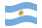 Argentina-Bandeira ondulante