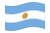 Argentina-Bandeira ondulante