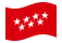 Madrid-Bandeira ondulante
