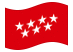 Madrid-Bandeira ondulante