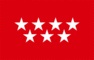 Gráficos de bandeira Madrid