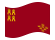Múrcia-Bandeira ondulante