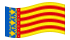 Valência-Bandeira ondulante