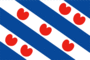 Gráficos de bandeira Frísia (Fryslân)