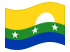 Nova Esparta-Bandeira ondulante