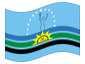 Bandeira animada Monagas
