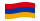 Arménia-Bandeira ondulante