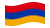 Arménia-Bandeira ondulante