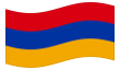 Bandeira animada Arménia