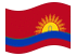 Carabobo-Bandeira ondulante