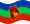 Amazonas-Bandeira ondulante estática