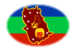 Amazonas-Bandeira em vinheta oval