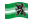 Flandres Oriental-Bandeira ondulante