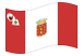 La Gomera-Bandeira ondulante