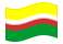 Lubuskie-Bandeira ondulante
