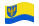 Opole (Opolskie)-Bandeira ondulante