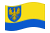 Opole (Opolskie)-Bandeira ondulante