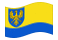 Opole (Opolskie)-Bandeira ondulante