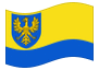 Bandeira animada Opole (Opolskie)