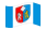 Cárpatos (Podkarpackie)-Bandeira ondulante