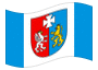 Bandeira animada Cárpatos (Podkarpackie)