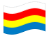 Podlaskie (Podlaskie)-Bandeira ondulante