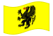 Pomerânia (Pomorskie)-Bandeira ondulante