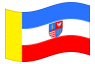 Bandeira animada Santa Cruz (Swietokrzyskie)